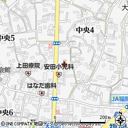 セブンイレブン福津大和町店周辺の地図
