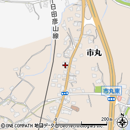 福岡県北九州市小倉南区市丸348周辺の地図