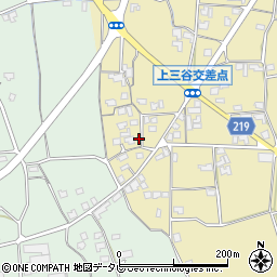 愛媛県伊予市上三谷甲-1413周辺の地図