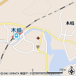 徳島県海部郡美波町木岐236周辺の地図