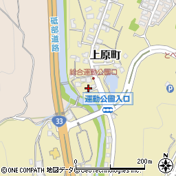 愛媛県伊予郡砥部町上原町74-2周辺の地図