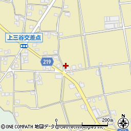 愛媛県伊予市上三谷1647周辺の地図