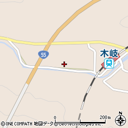 徳島県海部郡美波町木岐643-2周辺の地図