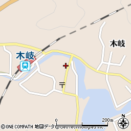 徳島県海部郡美波町木岐207周辺の地図