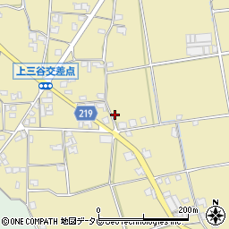 愛媛県伊予市上三谷甲-1638周辺の地図