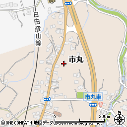 福岡県北九州市小倉南区市丸433周辺の地図