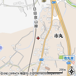 福岡県北九州市小倉南区市丸354周辺の地図
