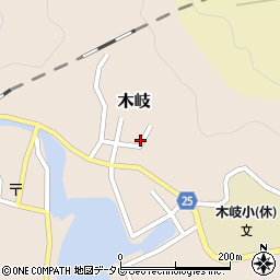 徳島県海部郡美波町木岐138周辺の地図