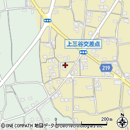 愛媛県伊予市上三谷甲-1401周辺の地図