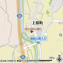 愛媛県伊予郡砥部町上原町72周辺の地図