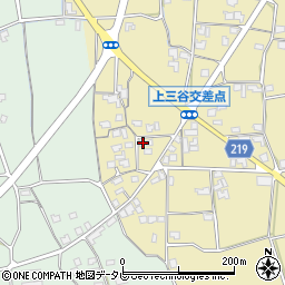愛媛県伊予市上三谷甲-1399周辺の地図