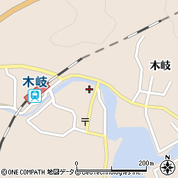 徳島県海部郡美波町木岐210周辺の地図