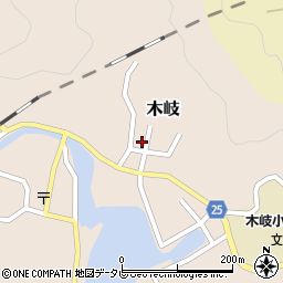 徳島県海部郡美波町木岐150周辺の地図