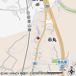 福岡県北九州市小倉南区市丸398周辺の地図