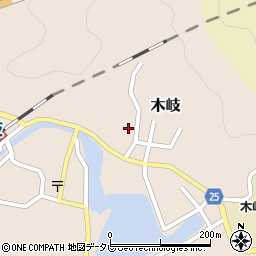 徳島県海部郡美波町木岐960周辺の地図