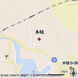 徳島県海部郡美波町木岐947周辺の地図