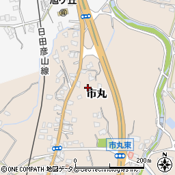 福岡県北九州市小倉南区市丸428周辺の地図