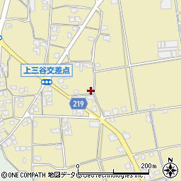 愛媛県伊予市上三谷甲-1451周辺の地図