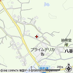 福岡県福津市八並416周辺の地図