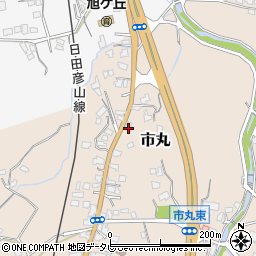 福岡県北九州市小倉南区市丸430周辺の地図
