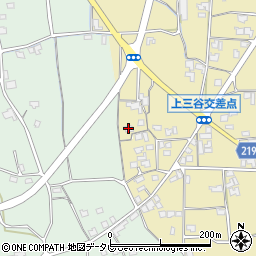 愛媛県伊予市上三谷甲-1371周辺の地図