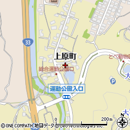 愛媛県伊予郡砥部町上原町137周辺の地図
