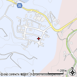 和歌山県田辺市中芳養206周辺の地図
