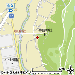 福岡県宮若市倉久89周辺の地図