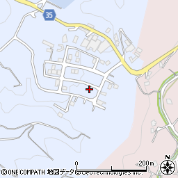 和歌山県田辺市中芳養206-15周辺の地図