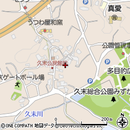 福岡県福津市久末190周辺の地図