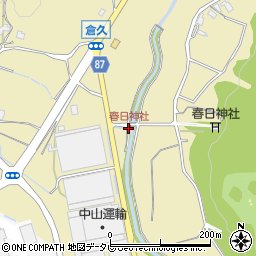 春日神社周辺の地図