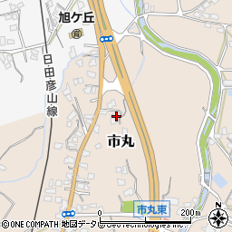 福岡県北九州市小倉南区市丸425周辺の地図