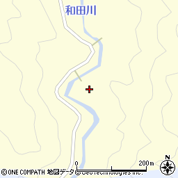 和歌山県田辺市和田431周辺の地図