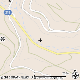 和歌山県田辺市中辺路町西谷694周辺の地図