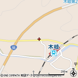 徳島県海部郡美波町木岐577周辺の地図