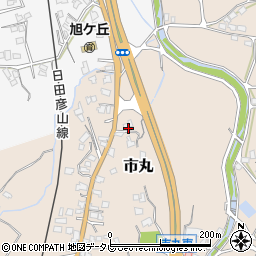 福岡県北九州市小倉南区市丸424周辺の地図