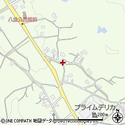 福岡県福津市八並410周辺の地図