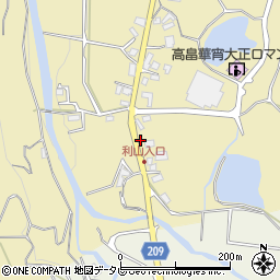 愛媛県東温市下林甲-58周辺の地図