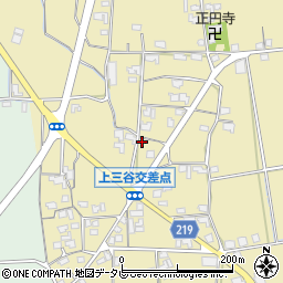愛媛県伊予市上三谷甲-1477周辺の地図