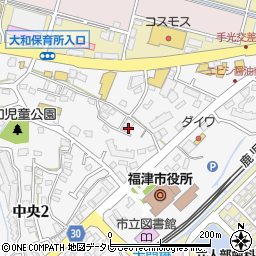〒811-3217 福岡県福津市中央の地図