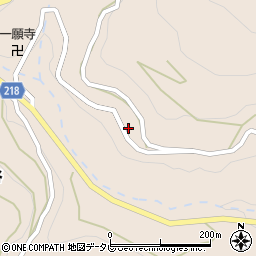 和歌山県田辺市中辺路町西谷691周辺の地図