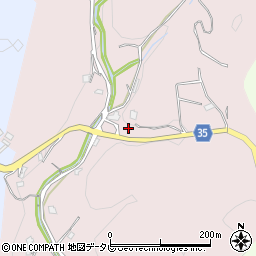 和歌山県田辺市芳養町3577周辺の地図