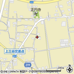 愛媛県伊予市上三谷甲-1581周辺の地図