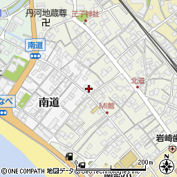 和歌山県日高郡みなべ町南道1周辺の地図