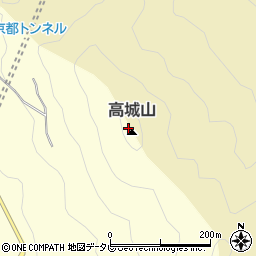 高城山周辺の地図