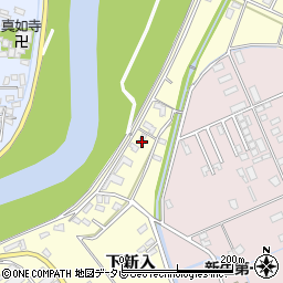 福岡県直方市下新入718-1周辺の地図