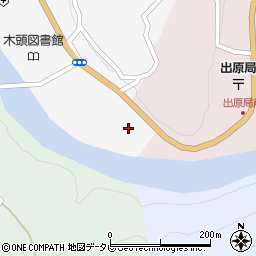 徳島県那賀郡那賀町木頭和無田シモマツギ周辺の地図