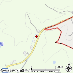 福岡県福津市八並123-1周辺の地図