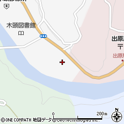 徳島県那賀郡那賀町木頭和無田シモマツギ9周辺の地図