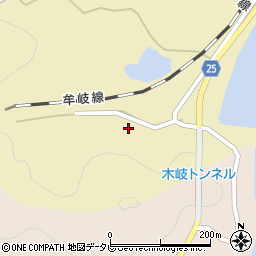 民宿樹園周辺の地図